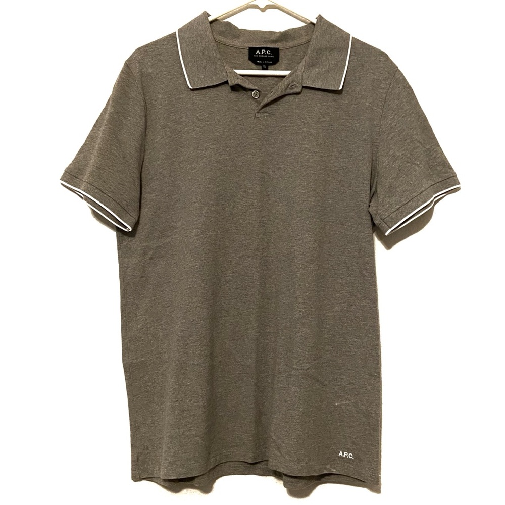 A.P.C. Polo Grey Size XL